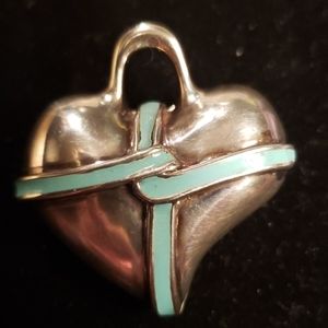 Heart Locket, Pendant Sterling Silver RLM